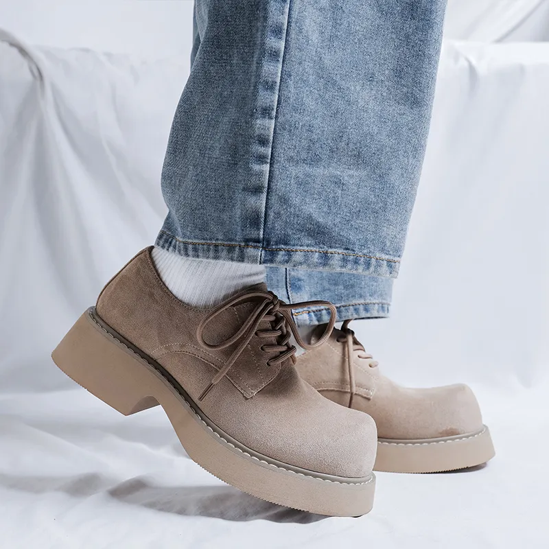 V ZERO FIVE Wear-Resistant Height Increasing Low-Top Casual Shoes Unisex-21