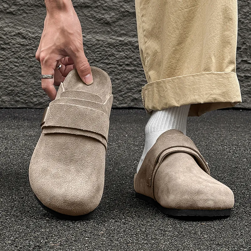 V ZERO FIVE Rubber Sole Slip Resistant Closed Toe Slippers Men's-13