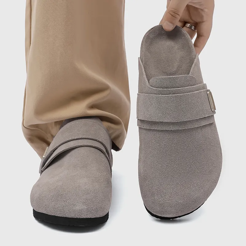V ZERO FIVE Rubber Sole Slip Resistant Closed Toe Slippers Men's-7