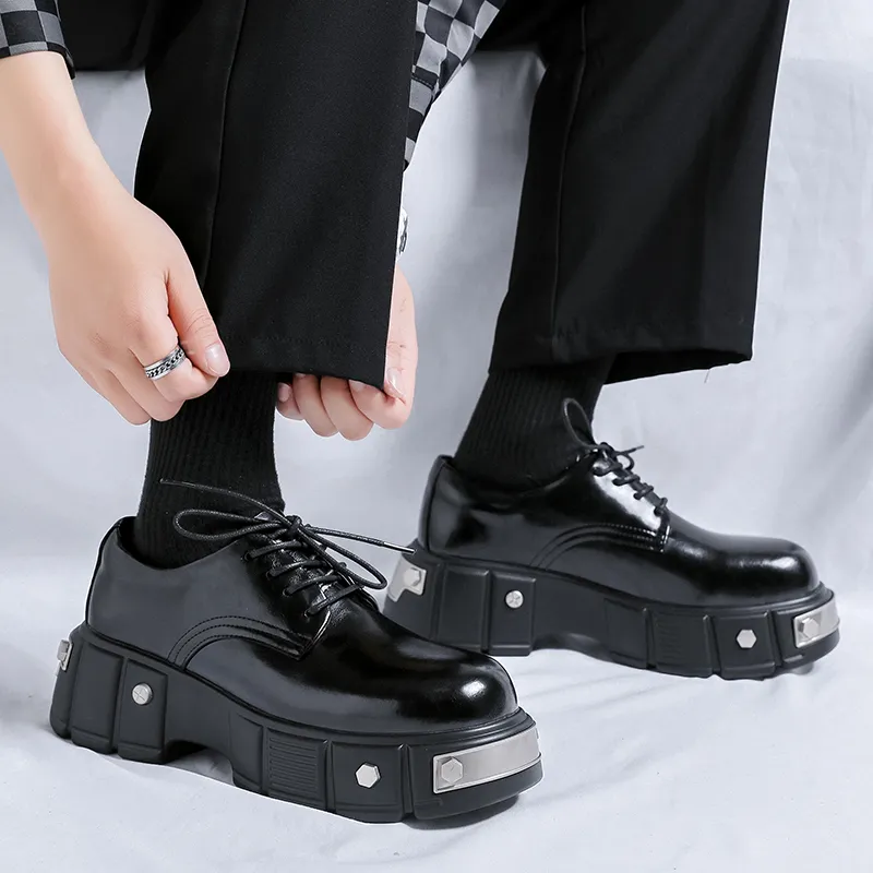 V ZERO FIVE Big Head Shoes Casual Shoes Men's Black-11
