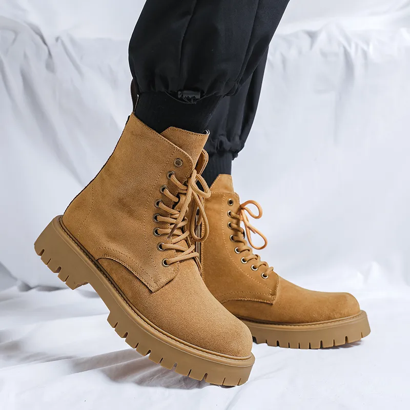 V ZERO FIVE Short Martin Boot 3.5CM Men's-11