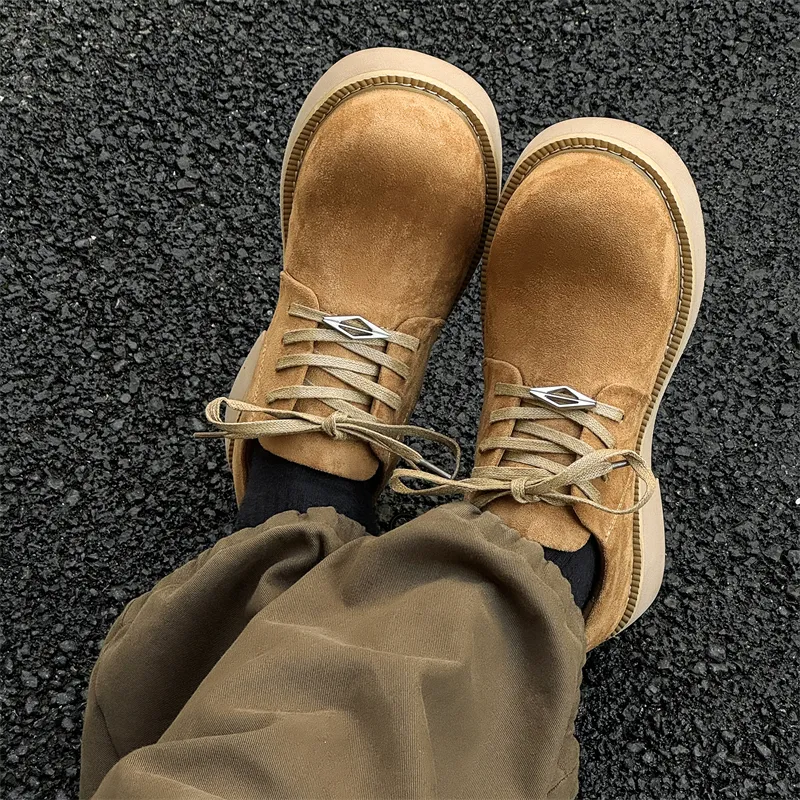 V ZERO FIVE Men's Casual Shoes Men's Apricot-3