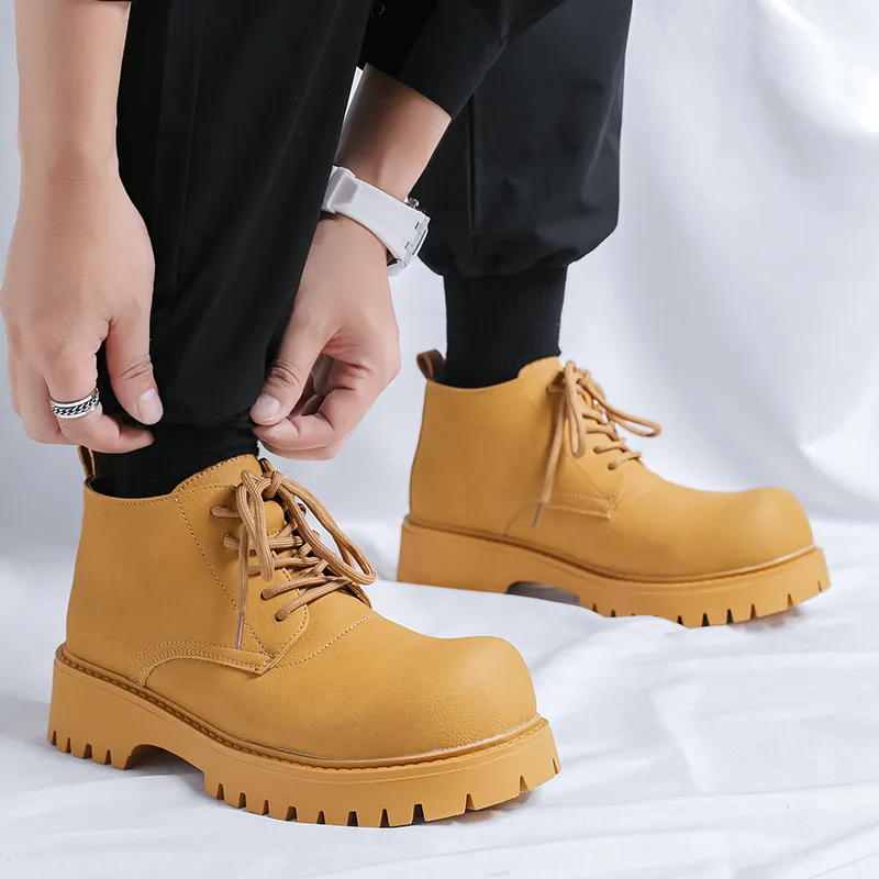 V ZERO FIVE Ankle Boots Men Black-11