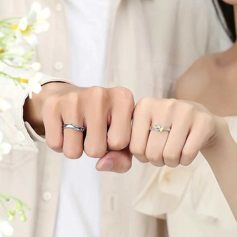 ACROWM S925 Silver Rings Unisex-10
