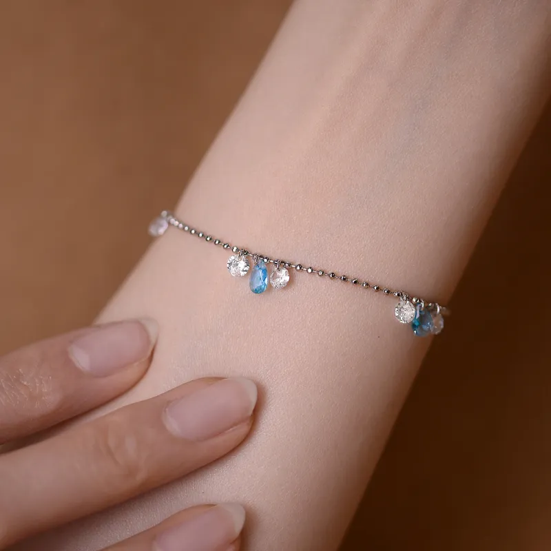 ACROWM S925 Silver Bracelets Women's-1