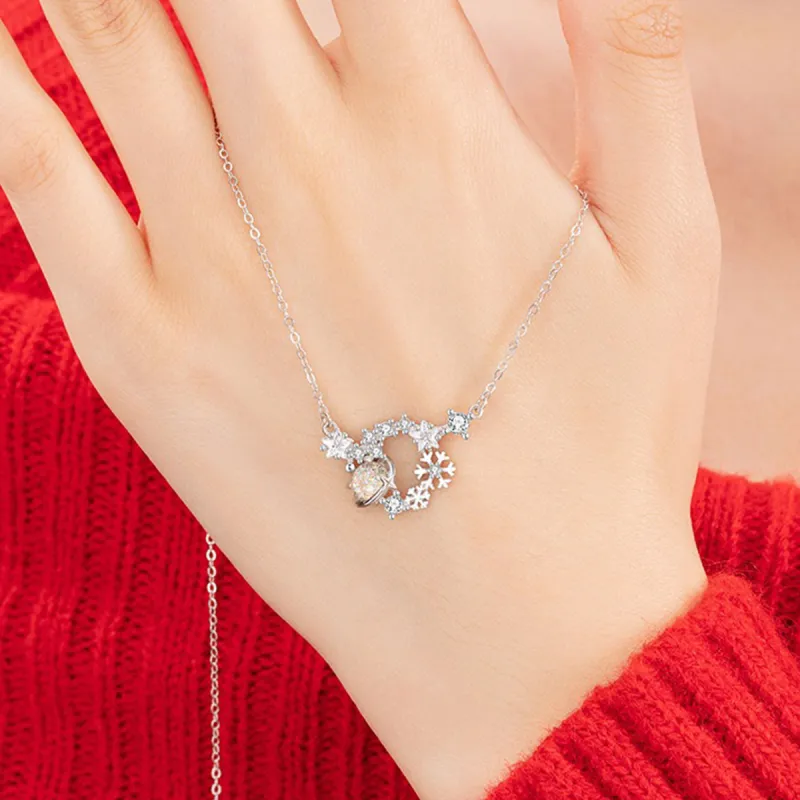 ACROWM S925 Silver Necklaces Women's-4