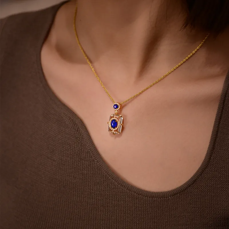 ACROWM S925 Silver Necklaces Women's-6
