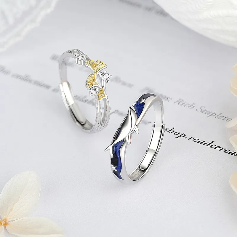 ACROWM S925 Silver Rings Unisex-11