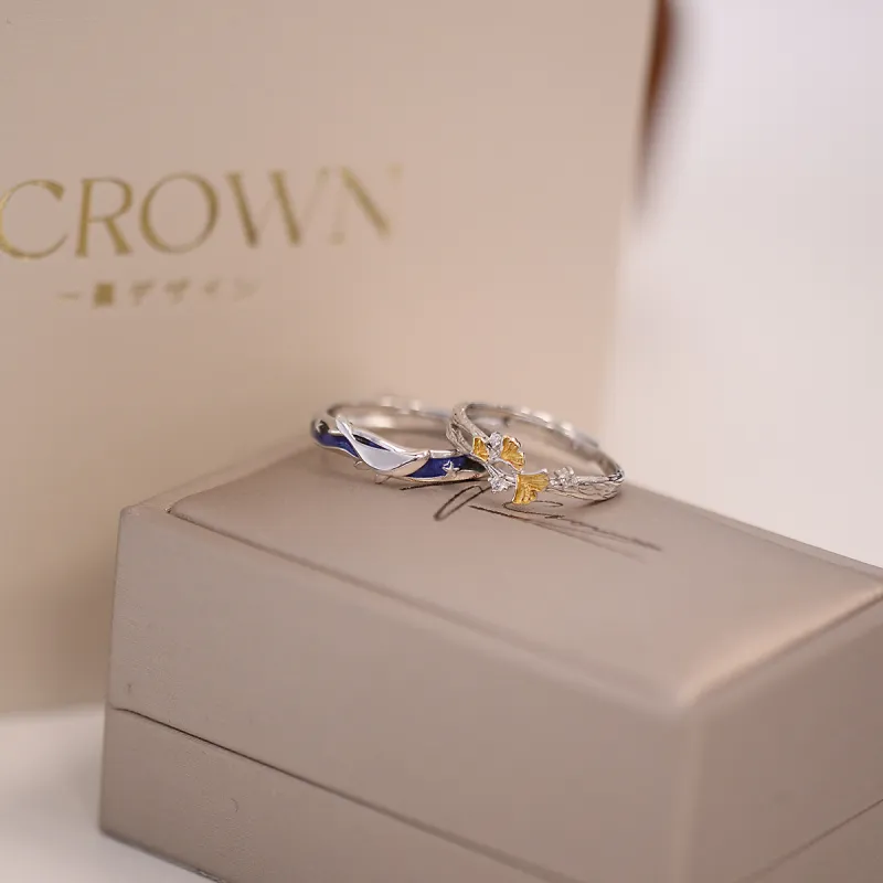ACROWM S925 Silver Rings Unisex-3