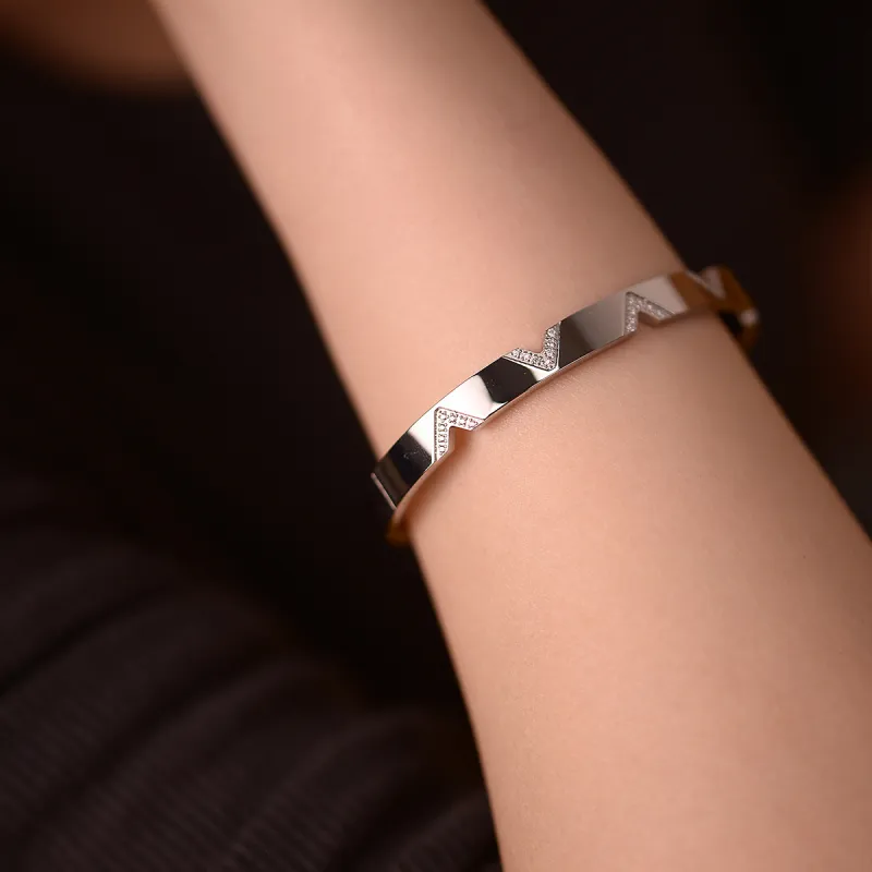 ACROWM Titanium Steel Bangles Unisex-3