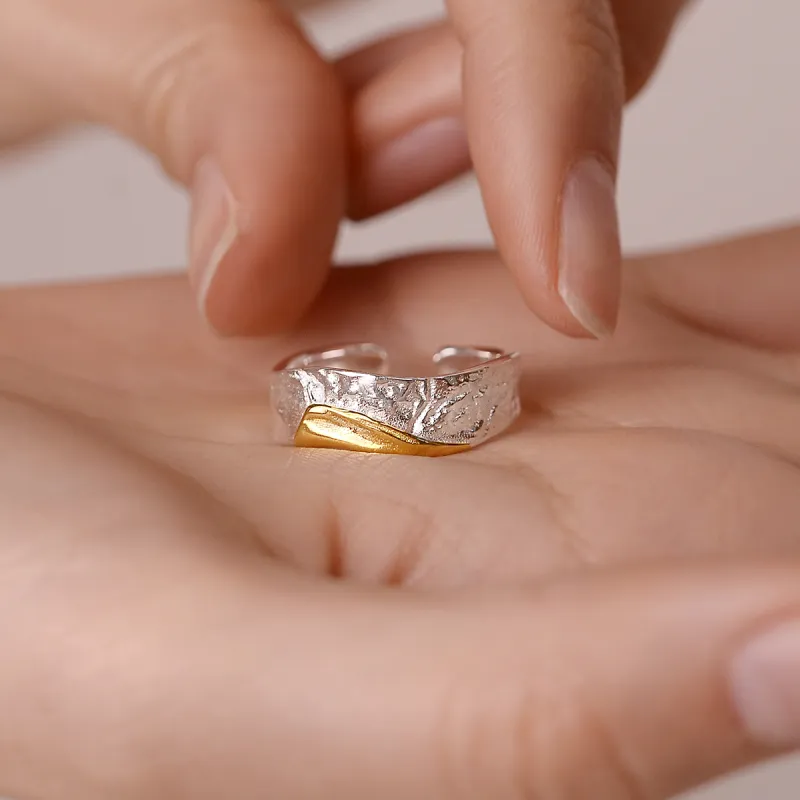 ACROWM S925 Silver Rings Unisex-3