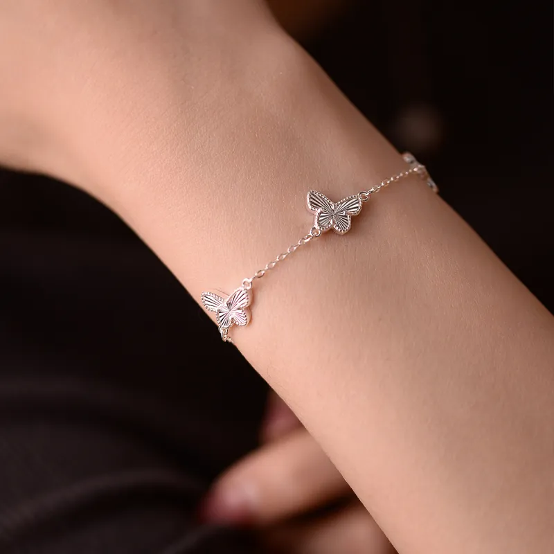 ACROWM 990 Silver Bracelets Women's-1