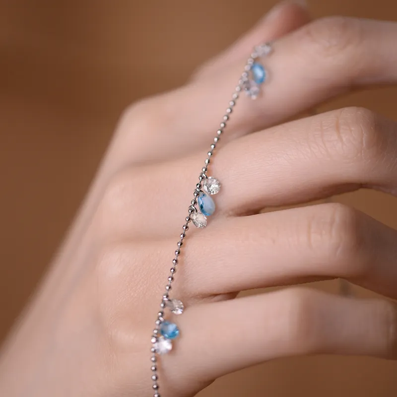 ACROWM S925 Silver Bracelets Women's-4