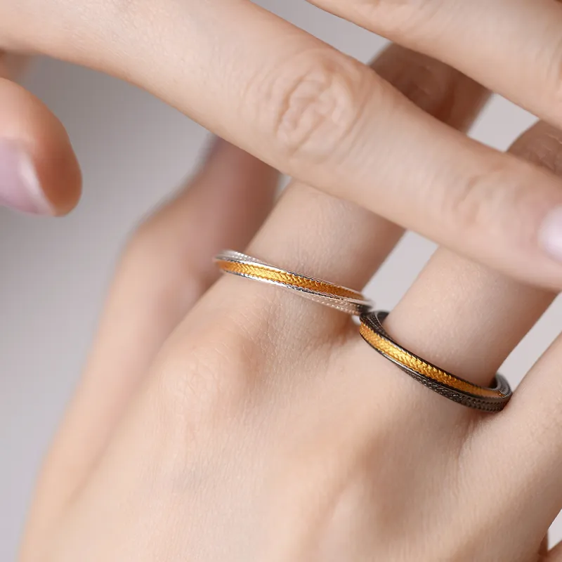 ACROWM Rings Unisex-2