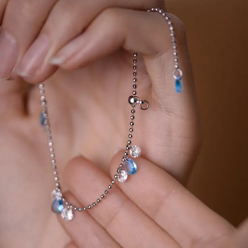 ACROWM S925 Silver Bracelets Women's-5