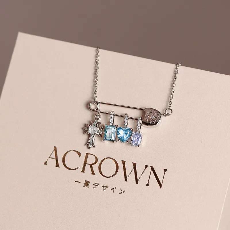 ACROWM Copper Necklaces Women's-10