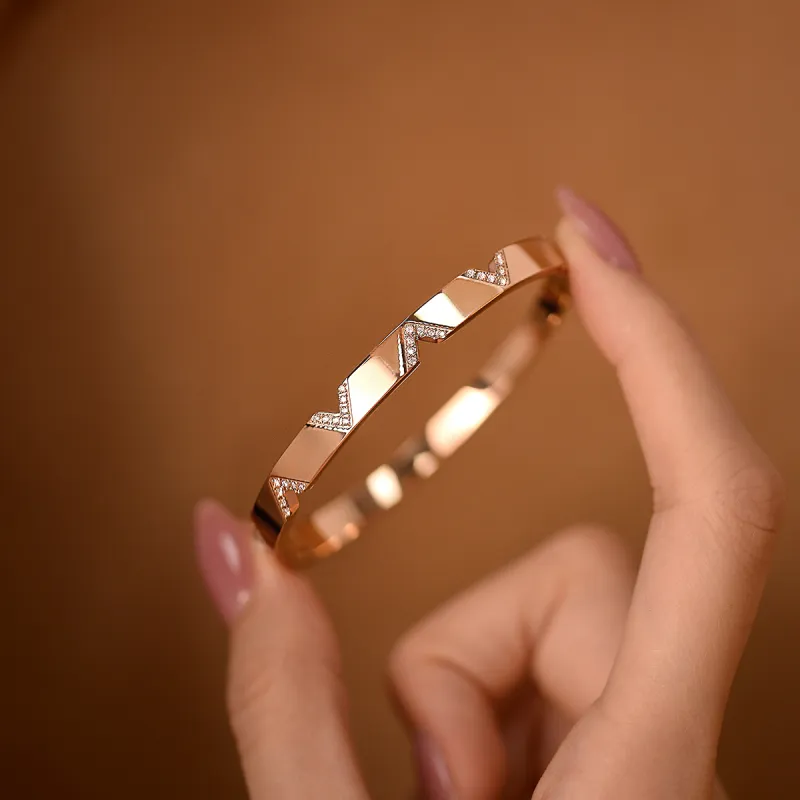 ACROWM Titanium Steel Bangles Unisex-10