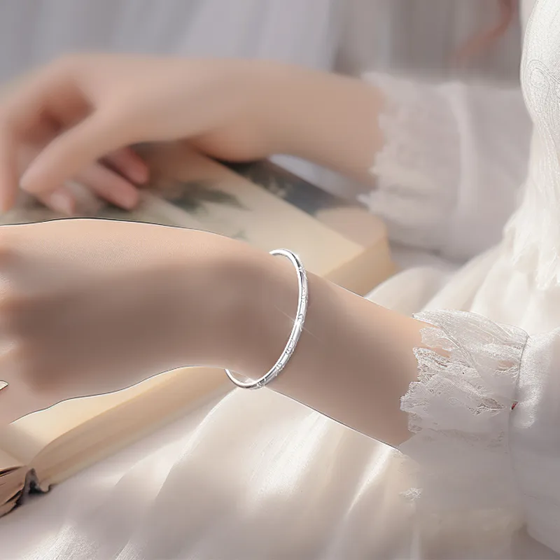 CENTENNIAL JEWELLERY 999 Fine Silver Sterling Silver Bracelets Women's-7