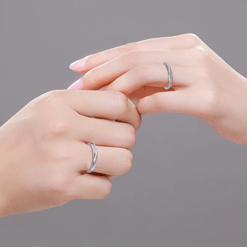 CENTENNIAL JEWELLERY S925 Silver Rings Unisex-5