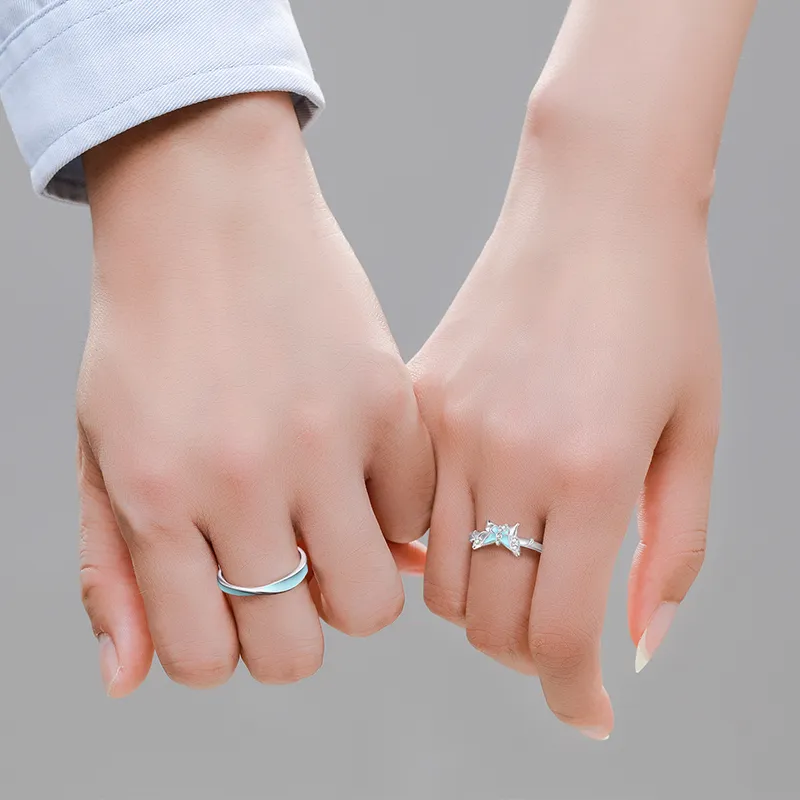 CENTENNIAL JEWELLERY S925 Silver Rings Unisex-3