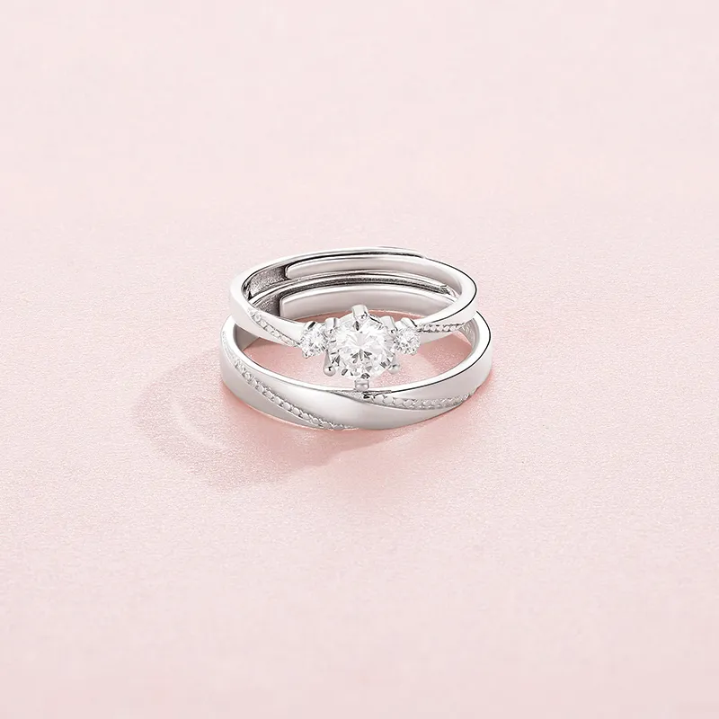 CENTENNIAL JEWELLERY 925 Sterling Silver Rings Unisex-2