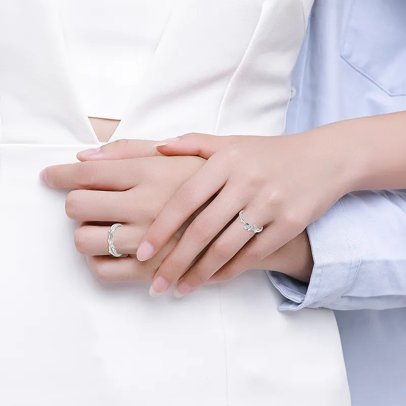 CENTENNIAL JEWELLERY S925 Silver Rings Unisex-3