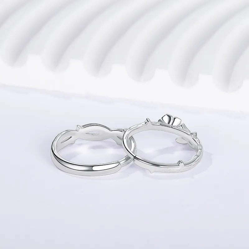 CENTENNIAL JEWELLERY S925 Silver Rings Unisex-1