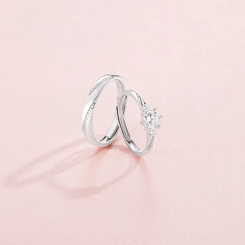 CENTENNIAL JEWELLERY 925 Sterling Silver Rings Unisex-1