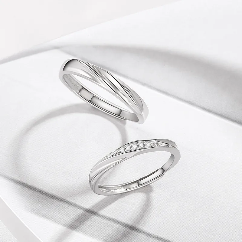 CENTENNIAL JEWELLERY S925 Silver Rings Unisex-1