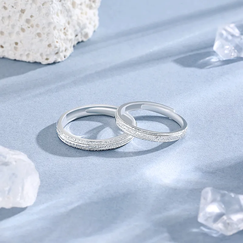 CENTENNIAL JEWELLERY S999 Fine Silver Rings Unisex-1