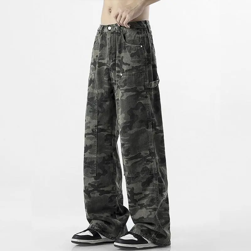FOREVER 21 Cargo Pants Unisex Camouflage-4