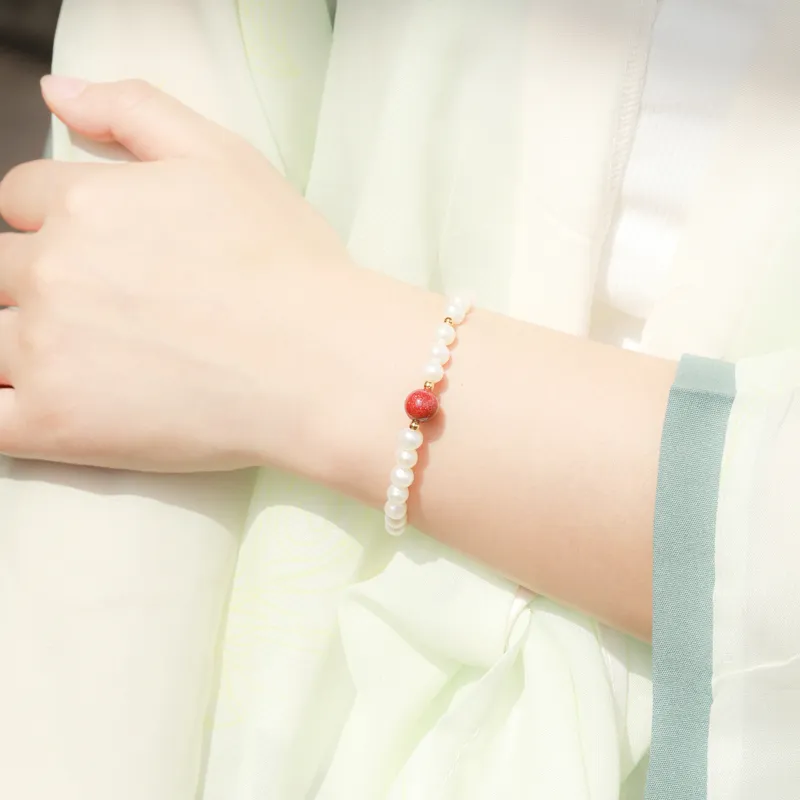 Xiaoyinjiang Freshwater Pearl Bracelets Women's-1