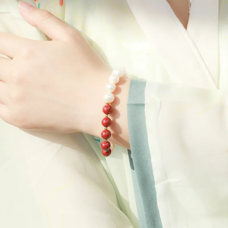 Xiaoyinjiang Freshwater Pearl Bracelets Women's-2