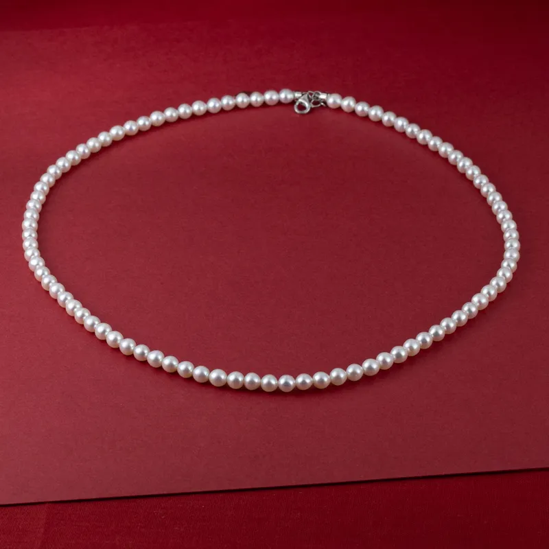 Xiaoyinjiang Pearl Necklaces Women's-6