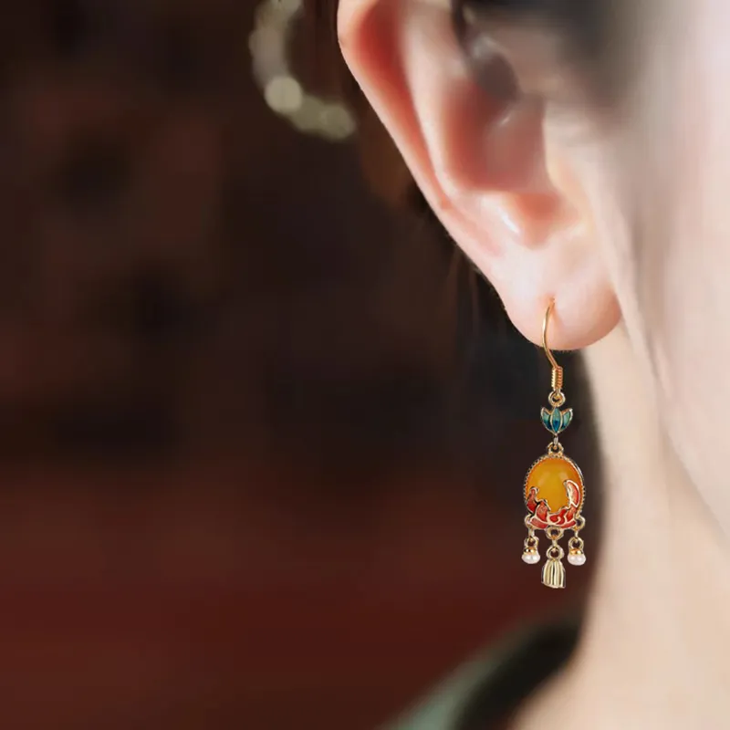 Xiaoyinjiang 925 Sterling Silver Earrings Women's-2