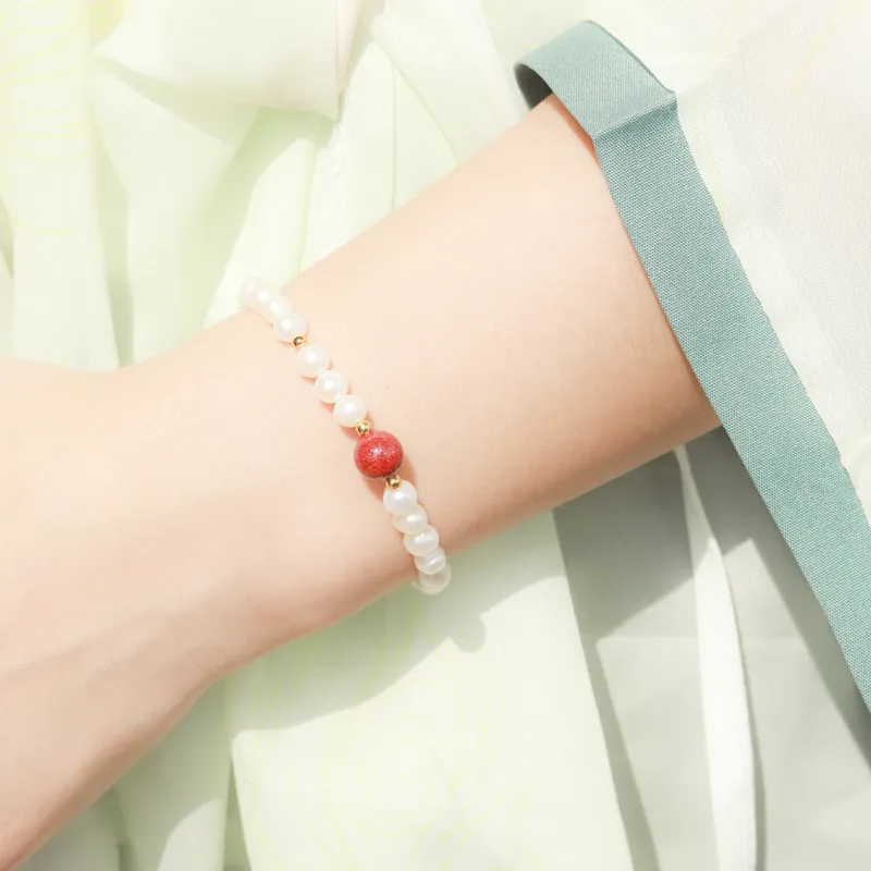 Xiaoyinjiang Freshwater Pearl Bracelets Women's-2