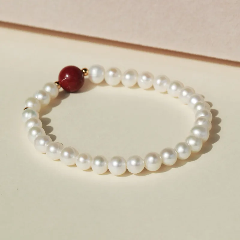 Xiaoyinjiang Freshwater Pearl Bracelets Women's-4