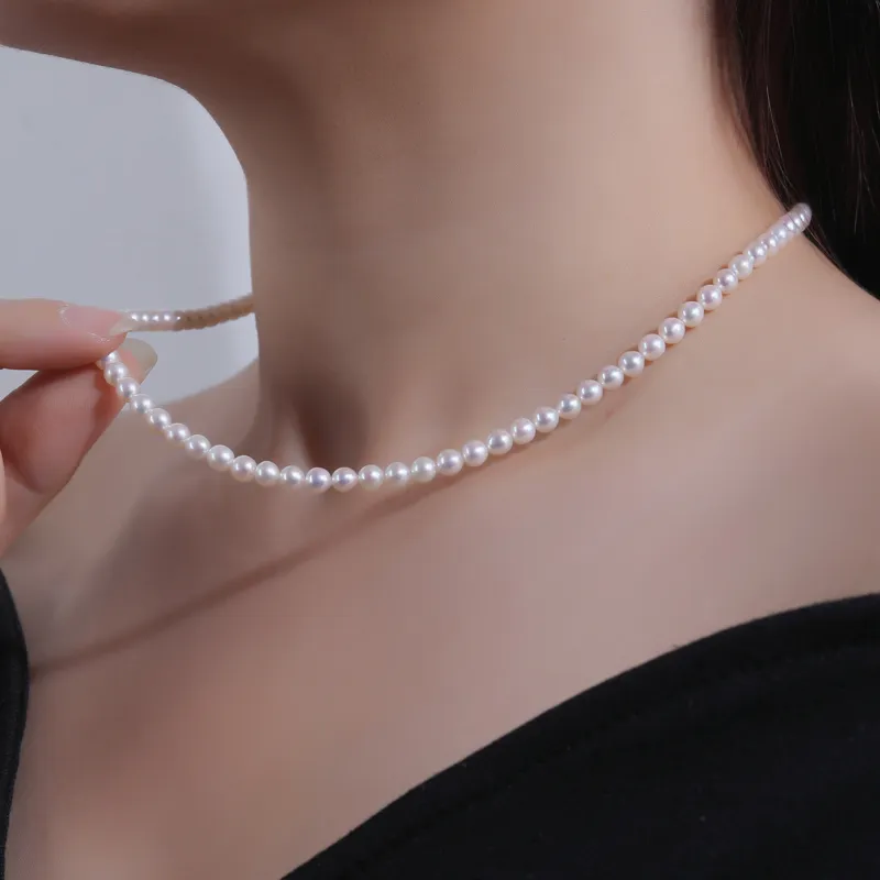 Xiaoyinjiang Pearl Necklaces Women's-1