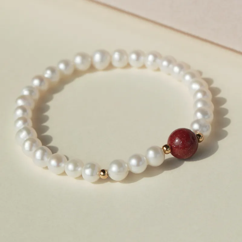 Xiaoyinjiang Freshwater Pearl Bracelets Women's-5
