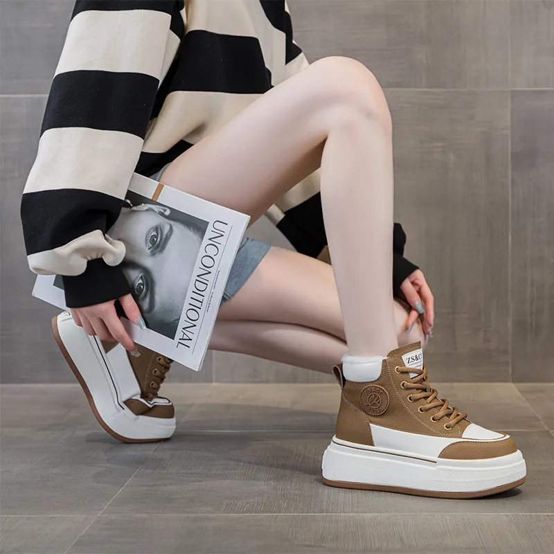 NRDROFFICIAL Chunky Sneakers Women's High Top-20