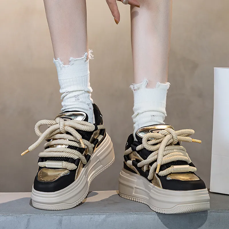 NRDROFFICIAL Cushioned Wear Resistant Water Resistant Slip Resistant Low Top Casual Shoes Women's-8