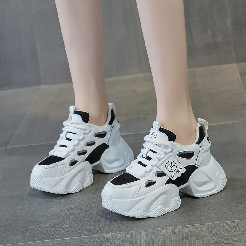 NRDROFFICIAL Anti-Slip And Wear-Resistant Lightweight Low-Top Chunky Sneakers Women's-10