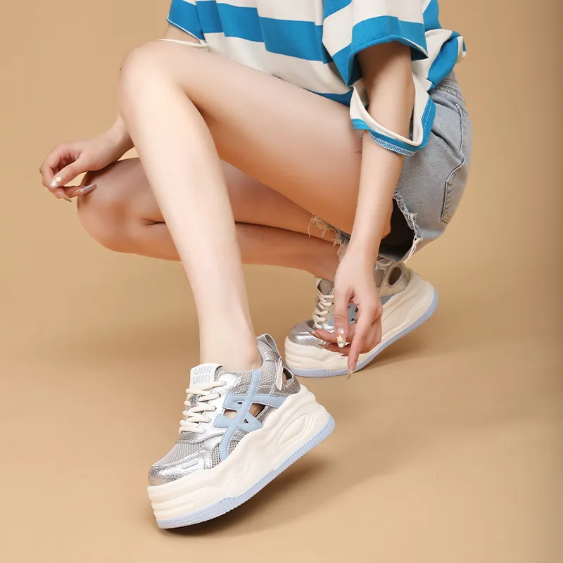 NRDROFFICIAL Cushioning Abrasion Resistant Lightweight Breathable Slip Resistant Low Top Skateboard Shoes Women's-10