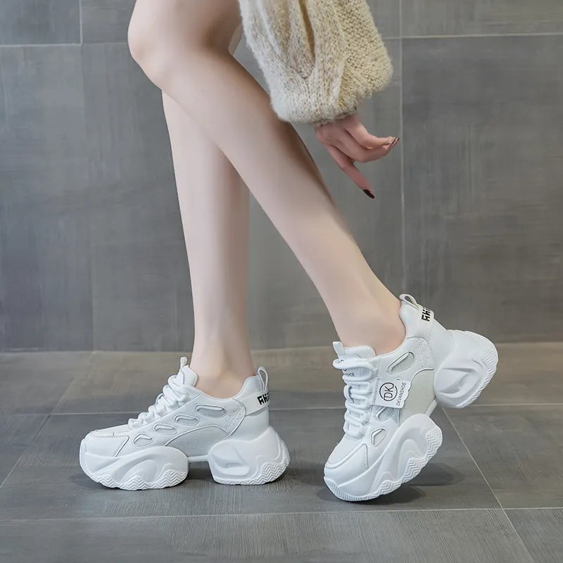 NRDROFFICIAL Anti-Slip And Wear-Resistant Lightweight Low-Top Chunky Sneakers Women's-17