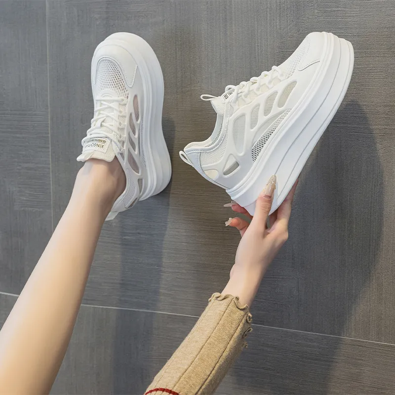 NRDROFFICIAL Cushioning Rebound Wear Resistant Lightweight Breathable Slip Resistant Low Top Casual Shoes Women's-3