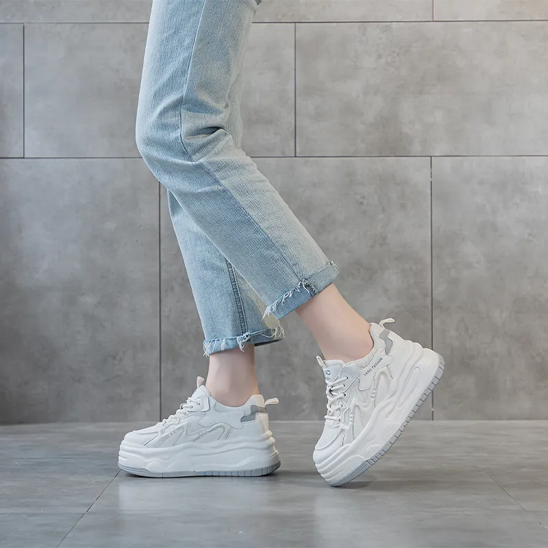 NRDROFFICIAL Moisture-Wicking Wear-Resistant Lightweight Breathable Slip-Resistant Low-Top Skateboard Shoes Women's-9