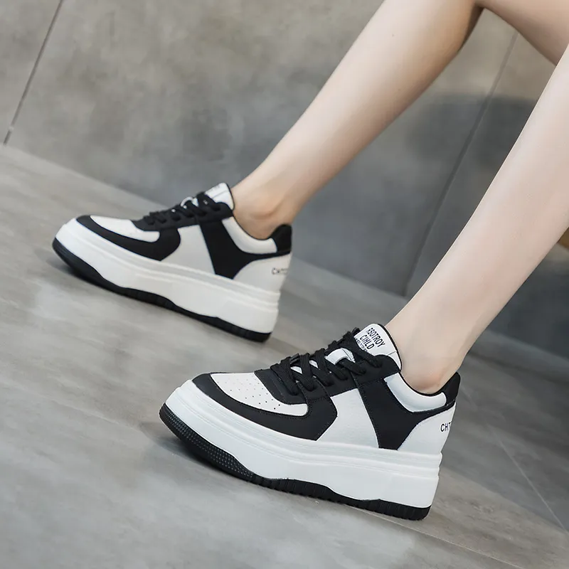 NRDROFFICIAL Cushioned Wear-Resistant Lightweight Water-Resistant Slip-Resistant Low-Top Skateboard Shoes Women's-2