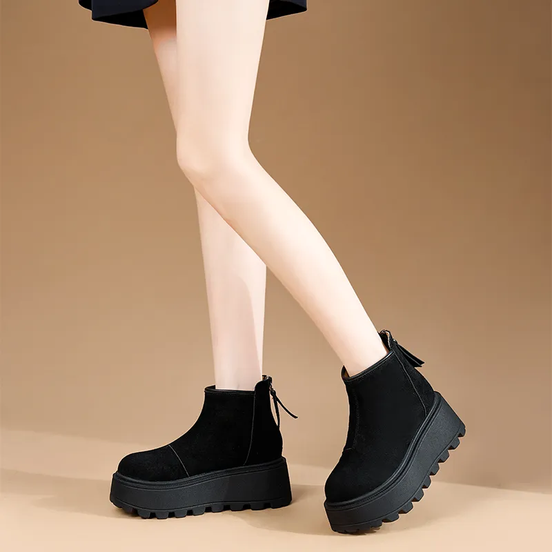 NRDROFFICIAL Short Snow Boots Women's-4