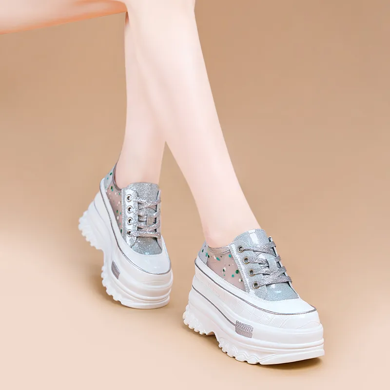 NRDROFFICIAL Cushioning Abrasion Resistant Lightweight Slip Resistant Low Top Skateboard Shoes Women's-2