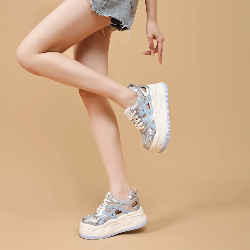 NRDROFFICIAL Cushioning Abrasion Resistant Lightweight Breathable Slip Resistant Low Top Skateboard Shoes Women's-8